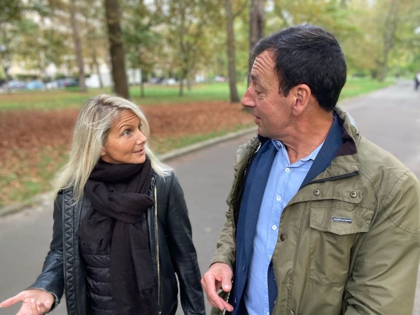 Philippe Boccon-Liaudet, Nathalie Gourdin, coaching professionnel en marchant en itinerance, marcher pour avancer
